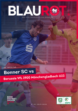 Bonner SC Vs Borussia Vfl 1900 Mönchengladbach U23