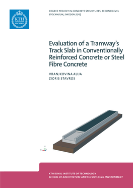 Evaluation of a Tramway's Track Slab in Conventionally Reinforced