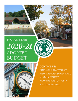 FY21 Approved Operating Budget