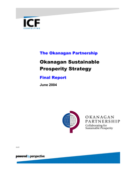 Okanagan Sustainable Prosperity Strategy