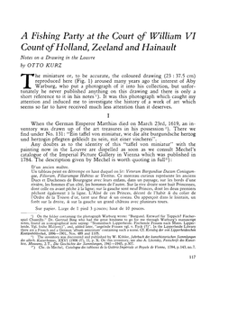 117 a Fishing Party at the Court of William VI Count of Holland