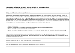 Synspunkter På Viktige Forhold Å Ivareta Ved Valg Av Kommunestruktur. Innhentet Ved Folkemøter Uke 48-2014 Og Elektronisk Skjema På Hjemmesiden