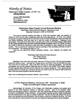 January 2007 Newsletter Vol