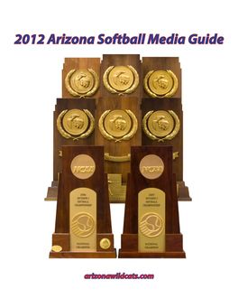2012 Arizona Softball Media Guide