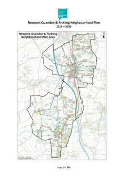 Newport Quendon & Rickling Neighbourhood Plan