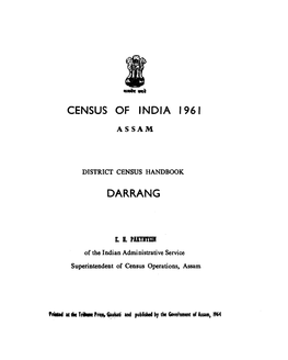 Census of India 1961 Darrang