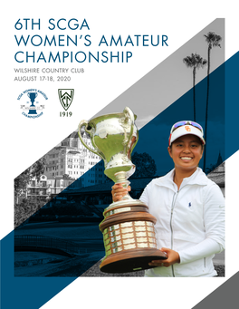 6Th Scga Women's Amateur