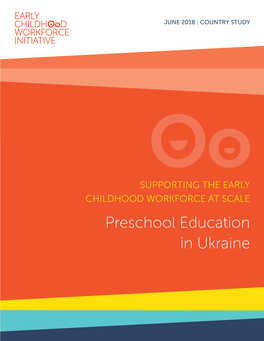 Preschool Education in Ukraine