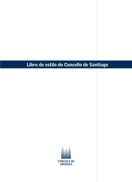 Libro De Estilo Do Concello De Santiago