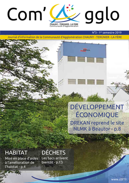 DÉVELOPPEMENT ÉCONOMIQUE DREKAN Reprend Le Site NLMK À Beautor - P.8