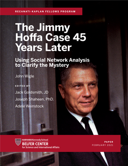 The Jimmy Hoffa Case 45 Years Later (PDF)