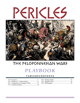 Pericles Final Playbook