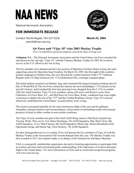 Press Release