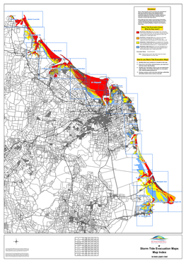 Storm Tide Evacuation Maps Index