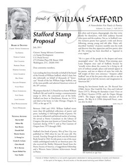 Stafford Stamp Proposal § § §