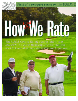 First of a Two-Part Series on the USGA's Co