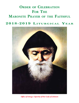 2018-2019 Liturgical Year