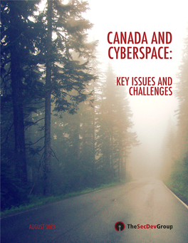 Canada and Cyberspace: Key Issues and Challenges Iii