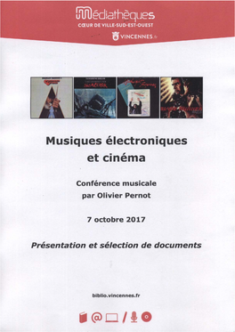 Electro Cinema Pernot Selectio