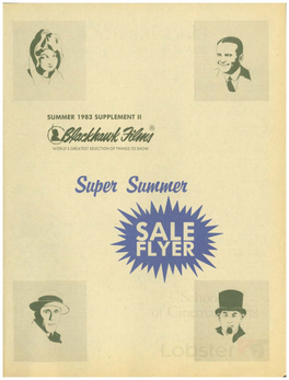 Summer 1983 Supplement Ii