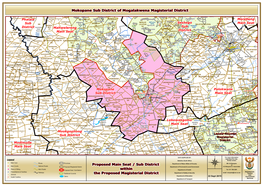 Proposed Main Seat / Sub District Within The