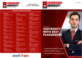 University with Best Placements' in Companies Placement Highest Package India