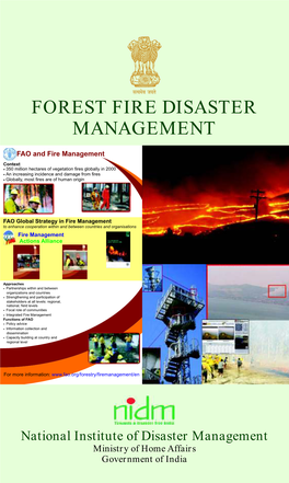 Forest Fire Disaster Management