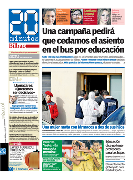 Una Campaña Pedirá Que Cedamos El Asiento En El Bus Por Educación