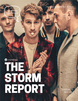 STORM Report Is a Compilation of Up-And-Coming Bands and This Issue of the STORM Report Explores Artists Who Are Worth Watching