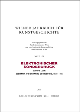 Wiene Rjahrbuch Für Kunstgeschichte. Bd. 59/2010