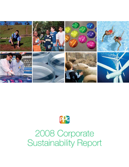 2008 Corporate Sustainability Report Table of Contents