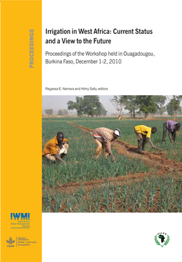 Irrigation in West Africa: Current Status and a View to the Future