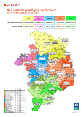 Des Contacts Privilégiés Par Territoire Liés À L'offre Globale De Service