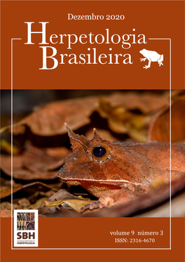 Dezembro 2020 Herpetologia Brasileira