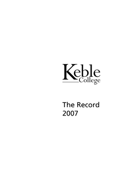 The Record 2007 (Pdf)