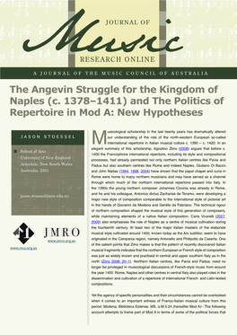 The Angevin Struggle for the Kingdom of Naples (C