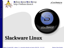 Slackware Linux Slackware Linux