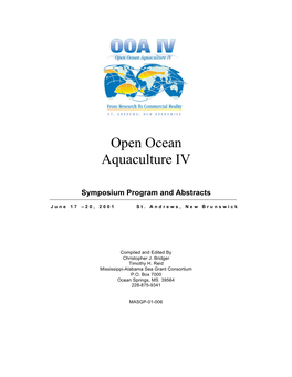 OOA IV Abstract Book