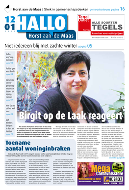 2012/Horst Aan De Maas/Week 02 | 12-01-2012.Pdf