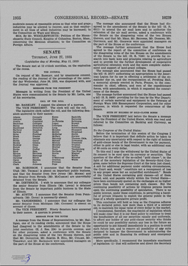 Congressional Record-Senate Senate