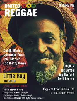 United Reggae Magazine #7 - April 2011 Want to Read United Reggae As a Paper Magazine? Now You Can