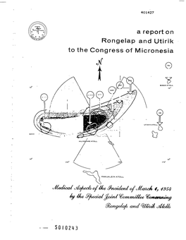 A Report on Rongelap and Utirik to the Congress Of