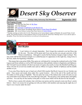 The Desert Sky Observer