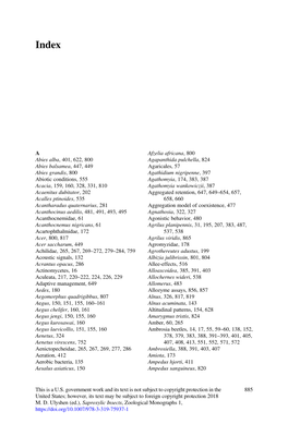 A Abies Alba, 401, 622, 800 Abies Balsamea, 447, 449 Abies