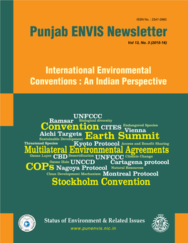 Punjab ENVIS Newsletter Vol 13, No