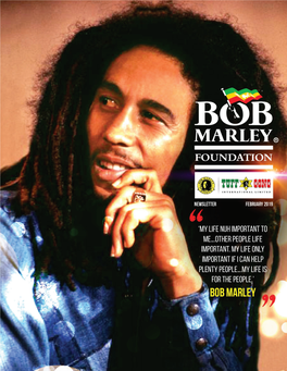 Trench Town Elderly 25 Cedella Marley Partnering to Protect the Environment 26 CEO of the Bob Marley Group of Companies