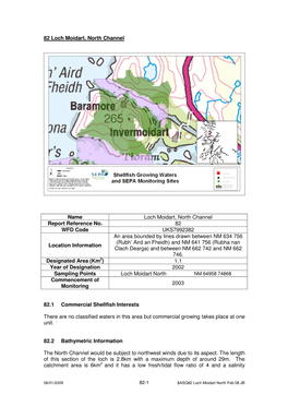 82 Loch Moidart, North Channel Name Loch Moidart, North