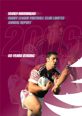 60 Years Strong Manly-Warringah Rugby