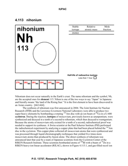 4.113 Nihonium