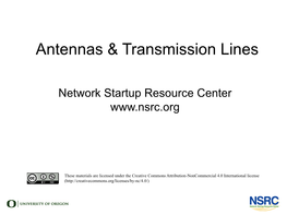 *Antennas & Transmission Lines